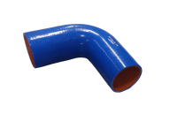 Патрубок силиконовый угловой Ф=70мм L=150x150мм 90 град.