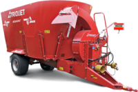 Смеситель-кормораздатчик Trioliet Solomix P с выдувателем соломы