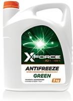 XF-010102-GR Антифриз X-FORCE, канистра 5 кг, зеленый (EL-010102-GR)
