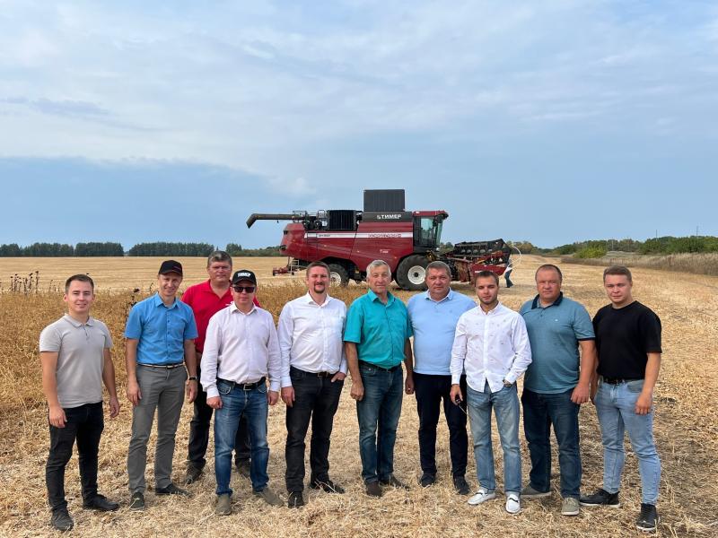 Демонстрационный показ комбайн GH800