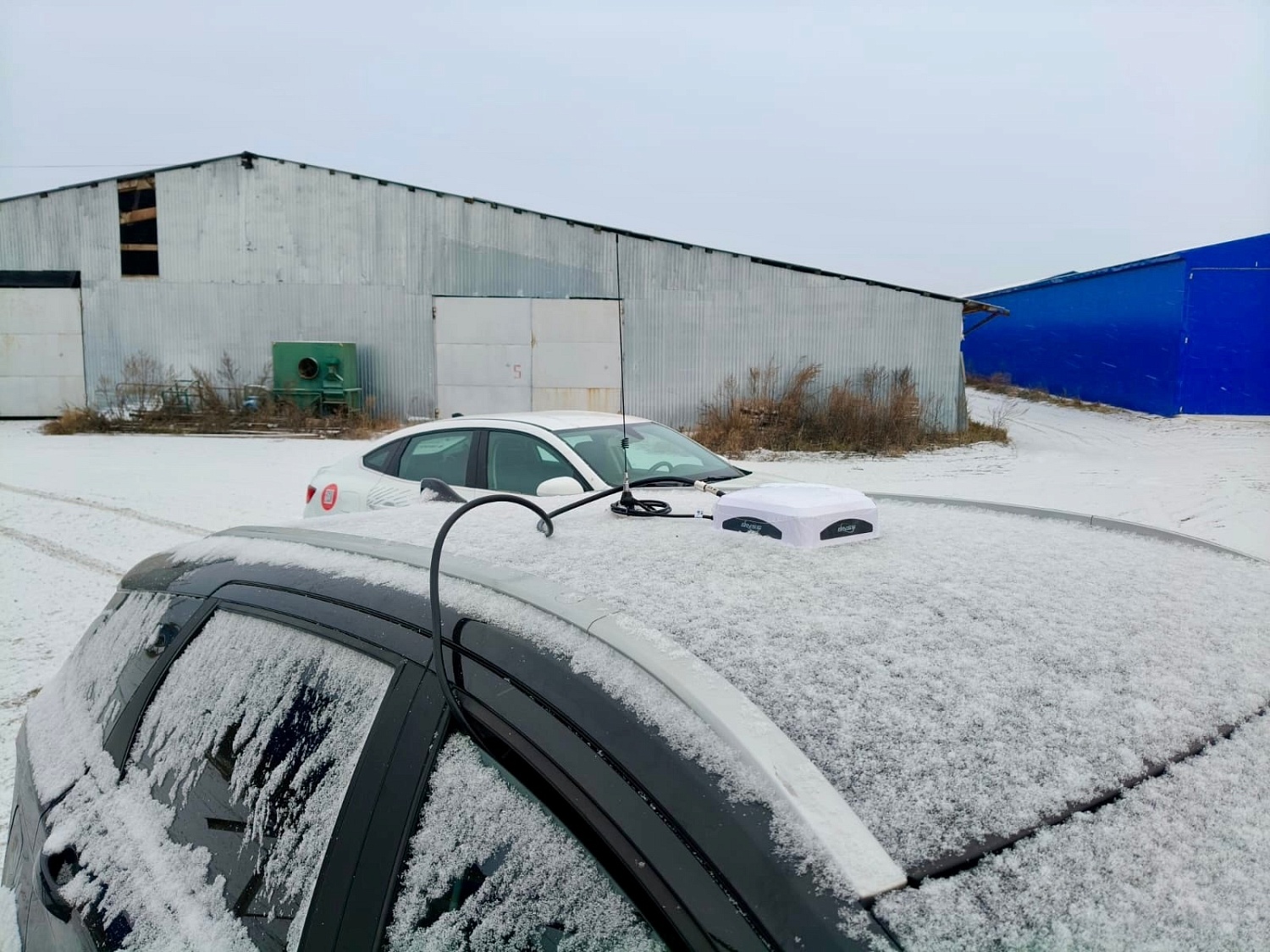 Работа RTK-станции в самых дальних полях!