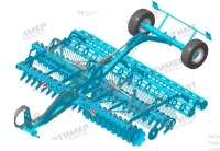 БОРОНА ДИСКОВАЯ ДВУХРЯДНАЯ БДД-6Х2П