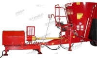 Стационарный смеситель-кормораздатчик Trioliet Solomix 12ZK Stat с электроприводом