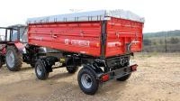 Прицеп тракторный самосвальный Т-710/1 с надставными бортами 6 т