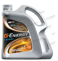 253140153 Масло моторное синтетическое G-Energy F Synth 5W-40, канистра 4л