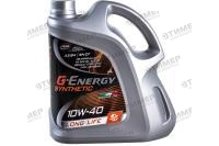 253142395 Масло моторное синтетическое G-Energy Synthetic Long Life 10W-40, канистра 4л