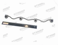 240-1104320-А2-04 Трубка топливная МТЗ дренажная форсунок ММЗ (240-1104320-А-3-04)