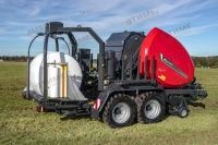 Комбинация пресс-подборщика с изменяемой камерой и обмотчика KVERNELAND 6716 - 6720 PLUS FLEXIWRAP