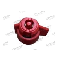 8253076-K Гайка байонетная универсальная S 8 N (красная) с прокладкой и фильтром